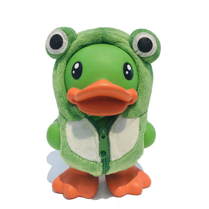 Green Frog Duck Spardose