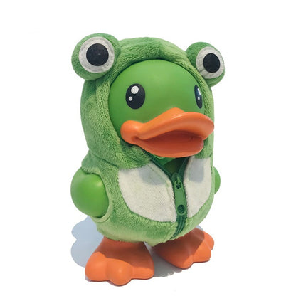 Green Frog Duck Spardose