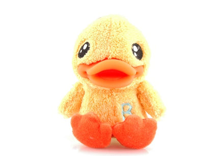 Porte-Clés Canard Peluche Jaune