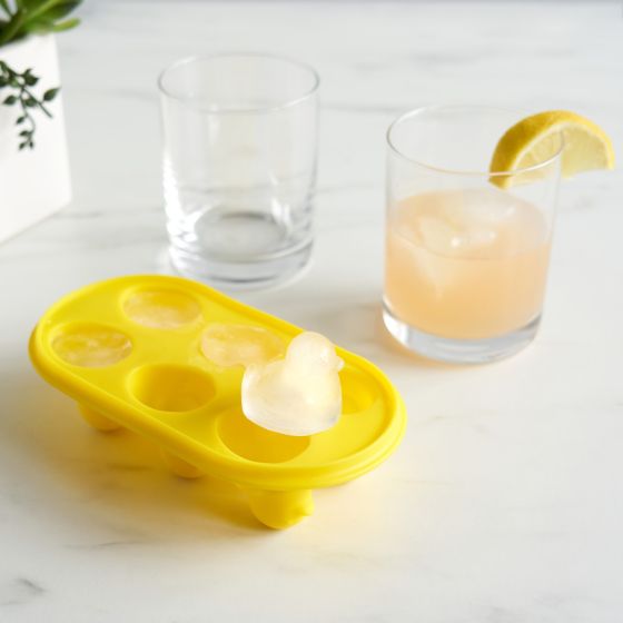 Bath duck ice cube