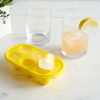 Bath duck ice cube