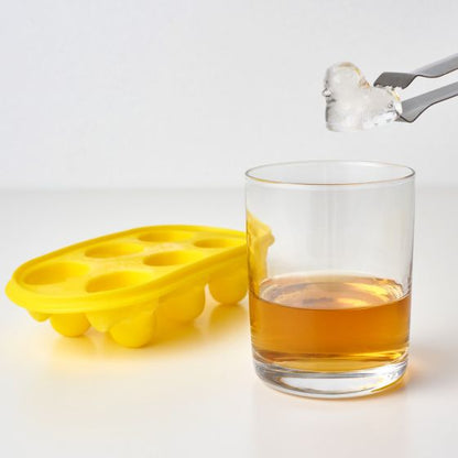 Bath duck ice cube