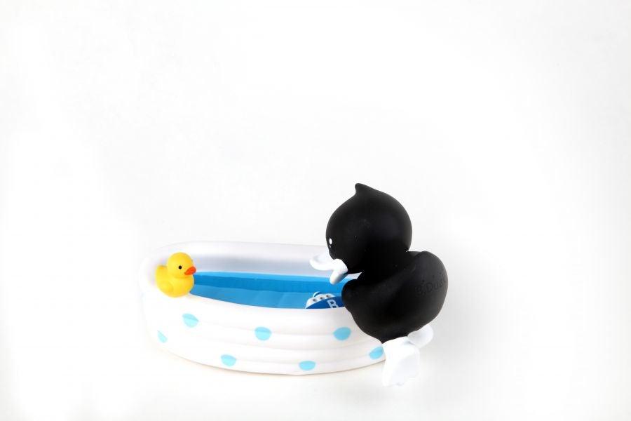 Cadre Photo Canard Noir B.Duck - Canard de Bain