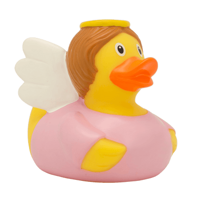 Canard Ange Gardien Rose Lilalu - Canard de Bain