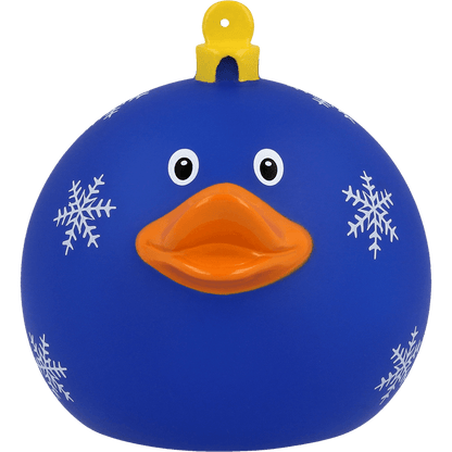 Canard Bleu Boule de Noël Lilalu - Canard de Bain