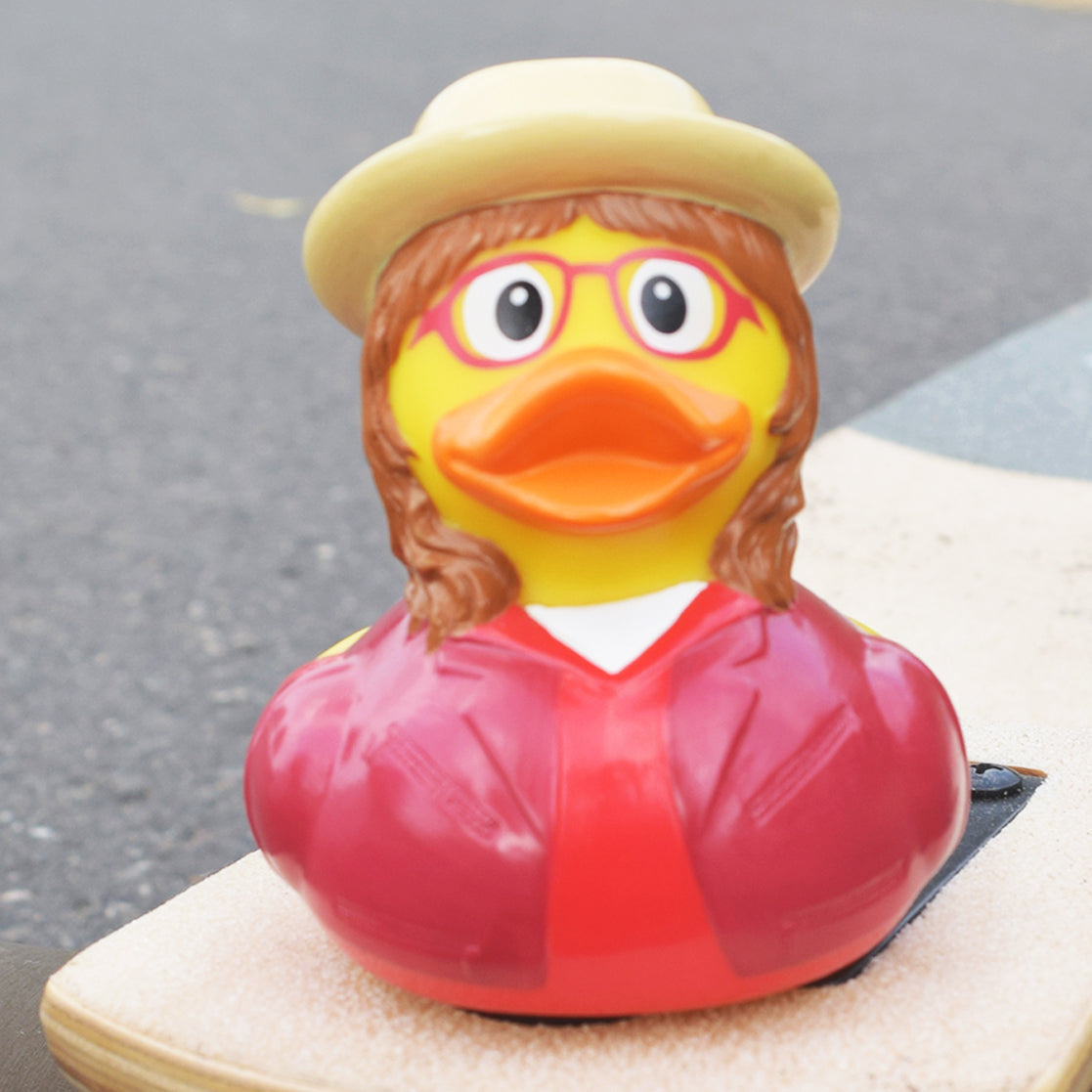 Enten-Hipster-Frau