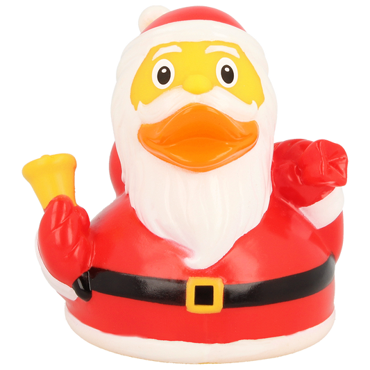 Canard Père Noël | Canard de bain pere noel rouge