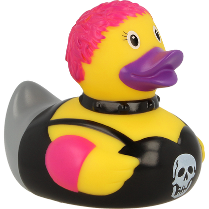 Weibliche Punk-Ente