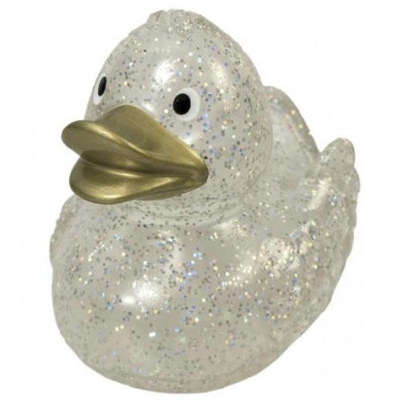 Gold sequin duck