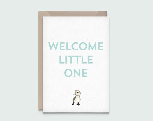 Duck birth card