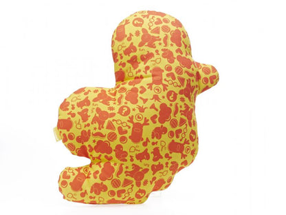 Yellow duck cushion