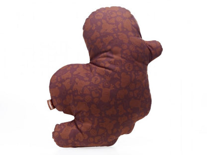 Brown duck cushion