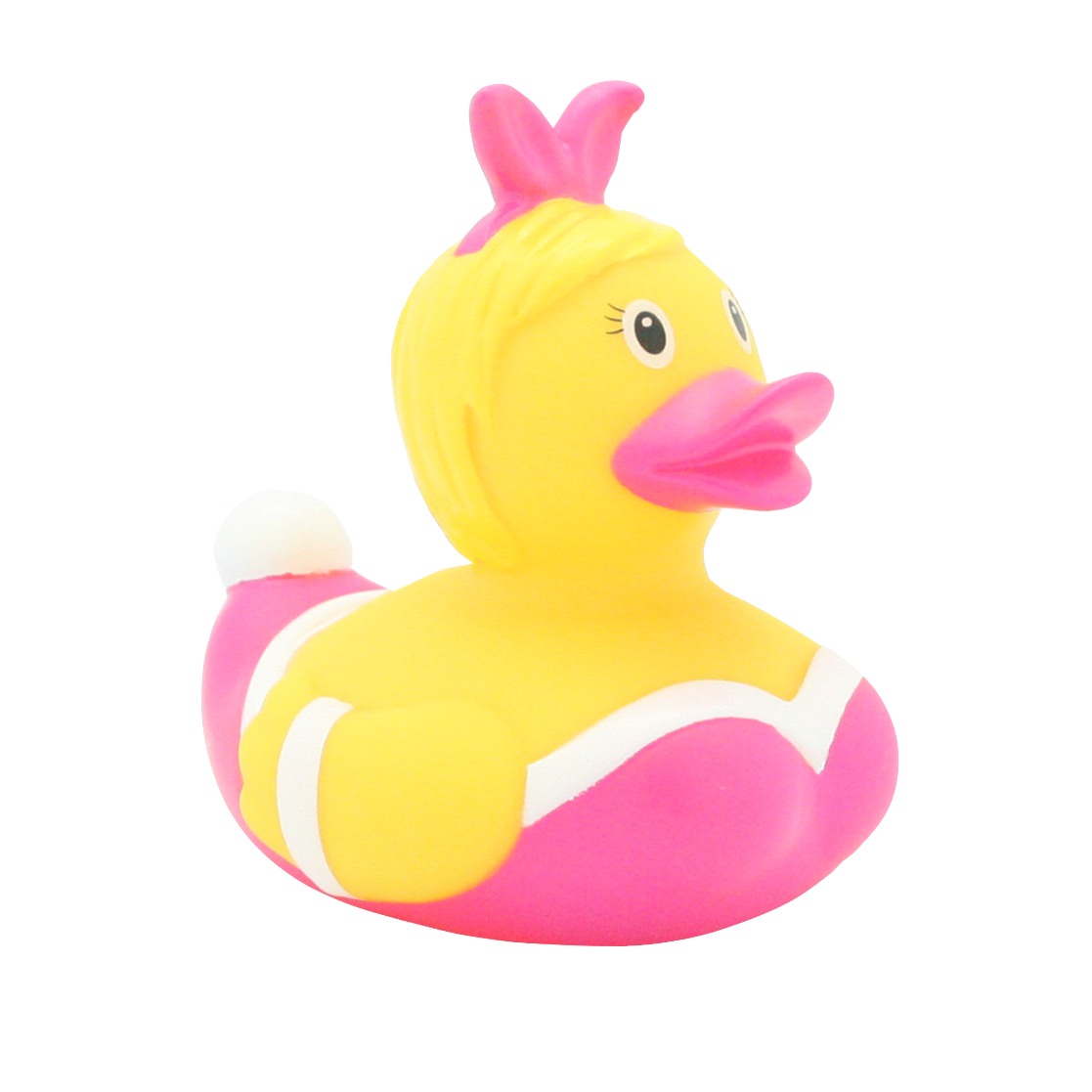 Rosa Pin-Up-Ente