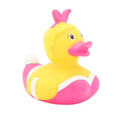 Rosa Pin-Up-Ente