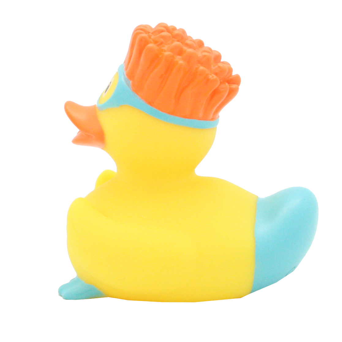 Snorkeling duck