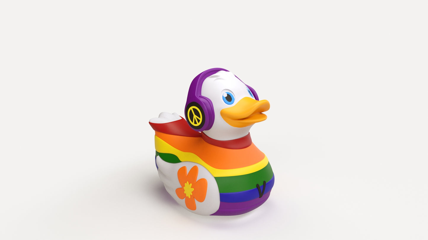 Duck Love is Love White