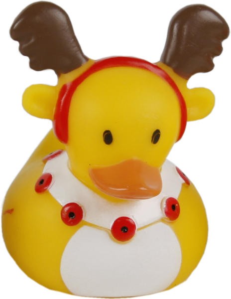 Mini Duck Santa's Rennes
