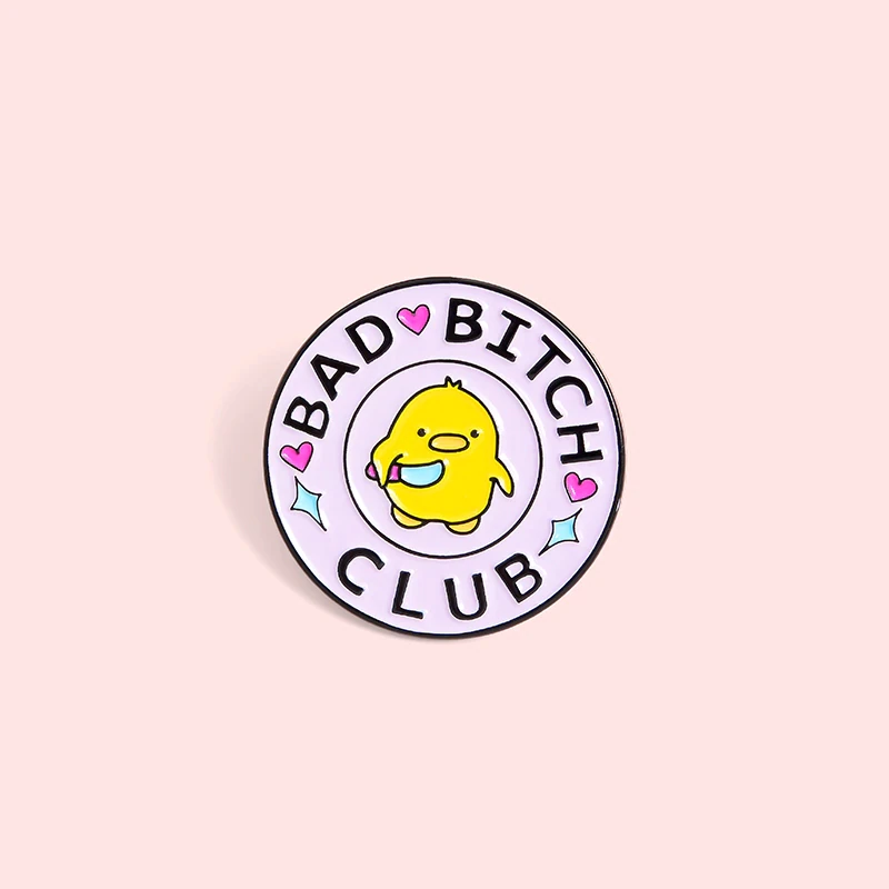 Bad Bitch Club Duck Pins