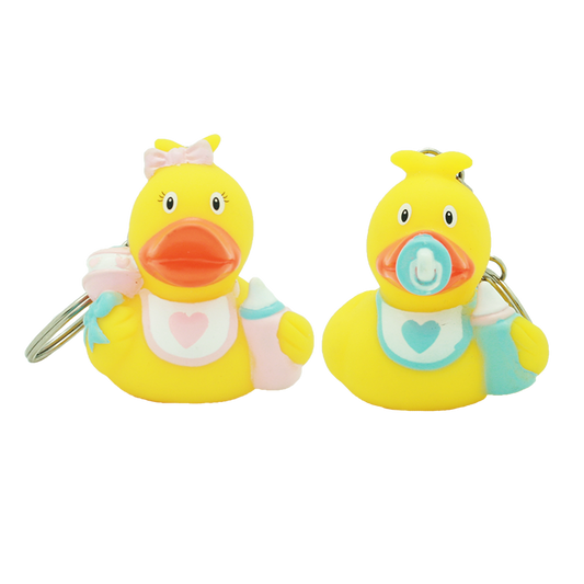 Baby duck keychain