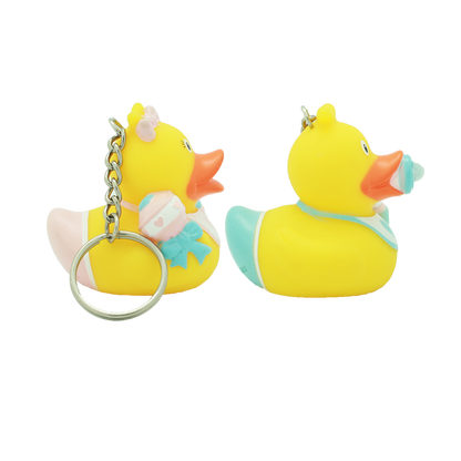 Baby duck keychain