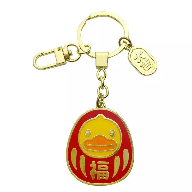 Daruma Duck Sleutelhanger