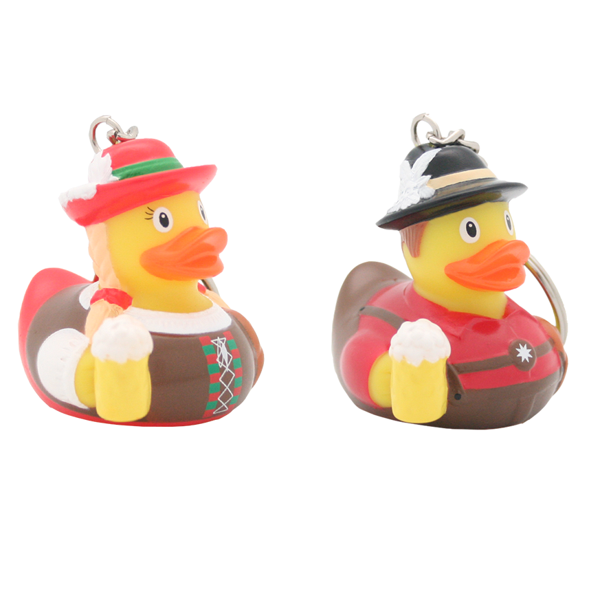 Bavarian duck keychain