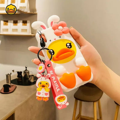 Rabbit duck keychain