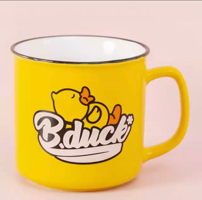 Schlafende gelbe Enten-Tasse