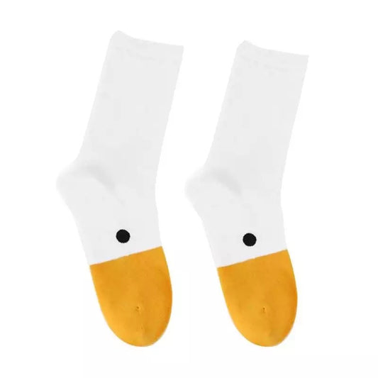 White duck socks